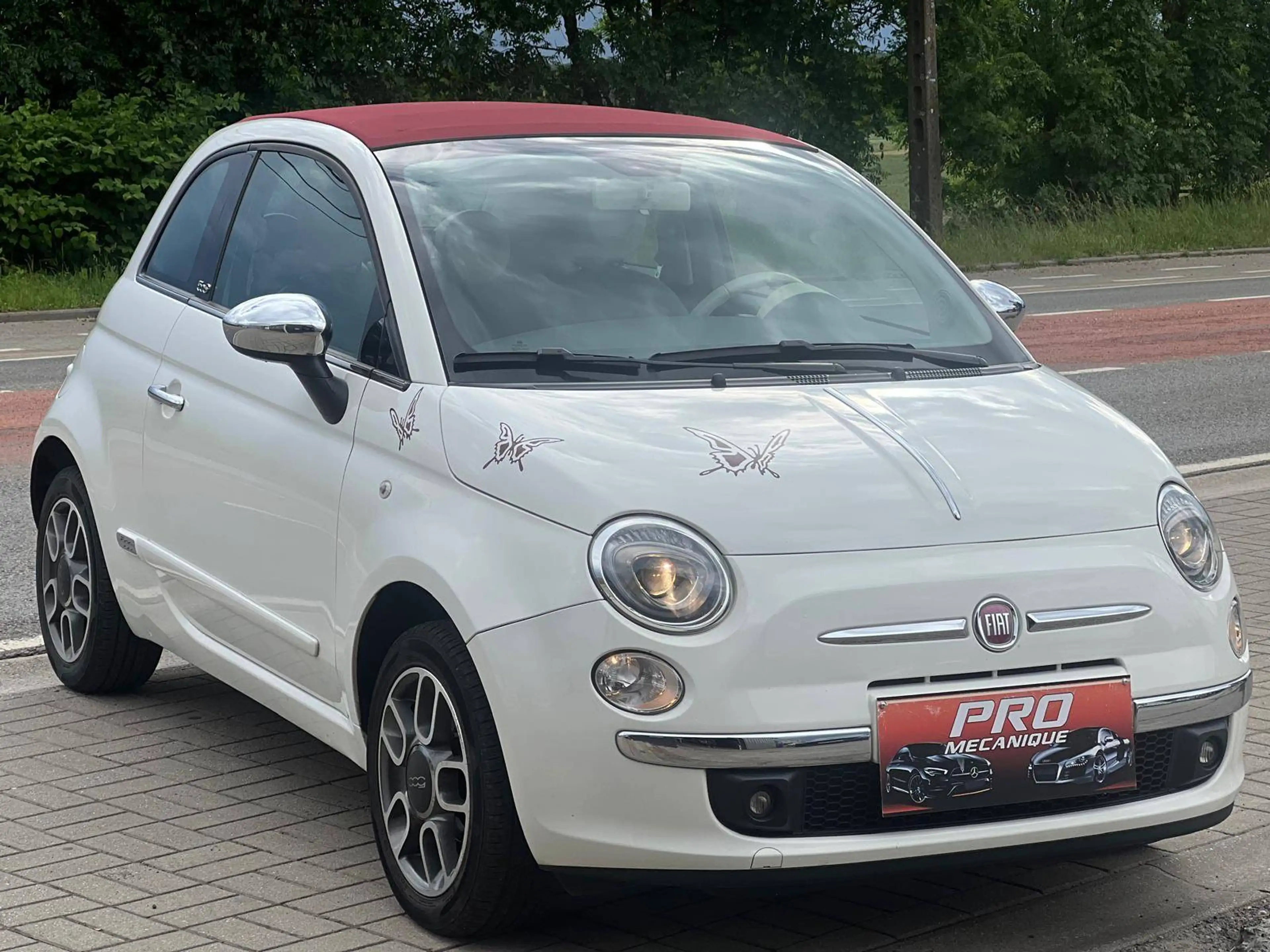Fiat 500C 1.2i Lounge Stop*Cabriolet*1e Propriétaire*Carnet*Clim*Cuir*Ve*Re*Vc*ja*etc — photo 3