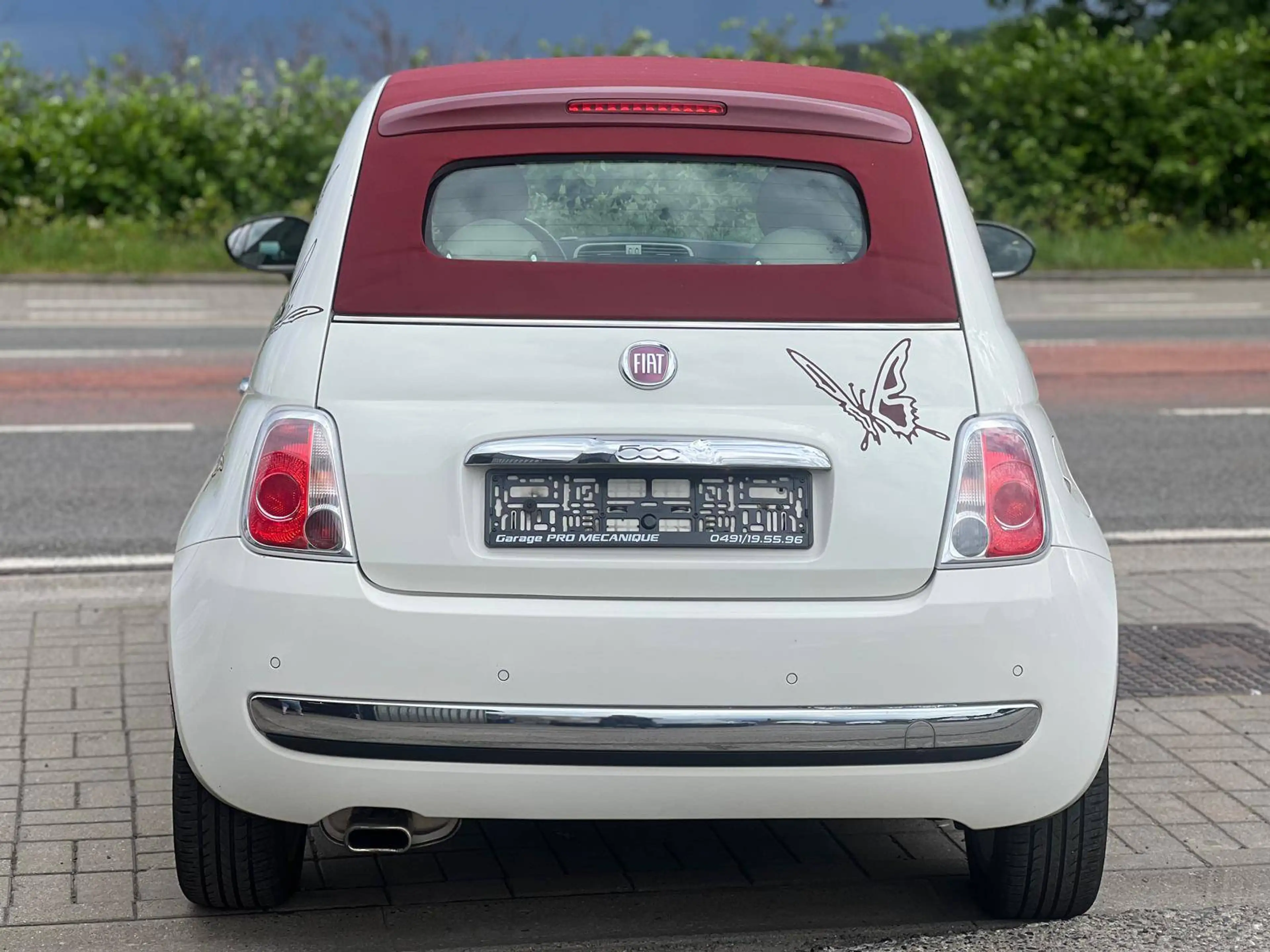Fiat 500C 1.2i Lounge Stop*Cabriolet*1e Propriétaire*Carnet*Clim*Cuir*Ve*Re*Vc*ja*etc — photo 5