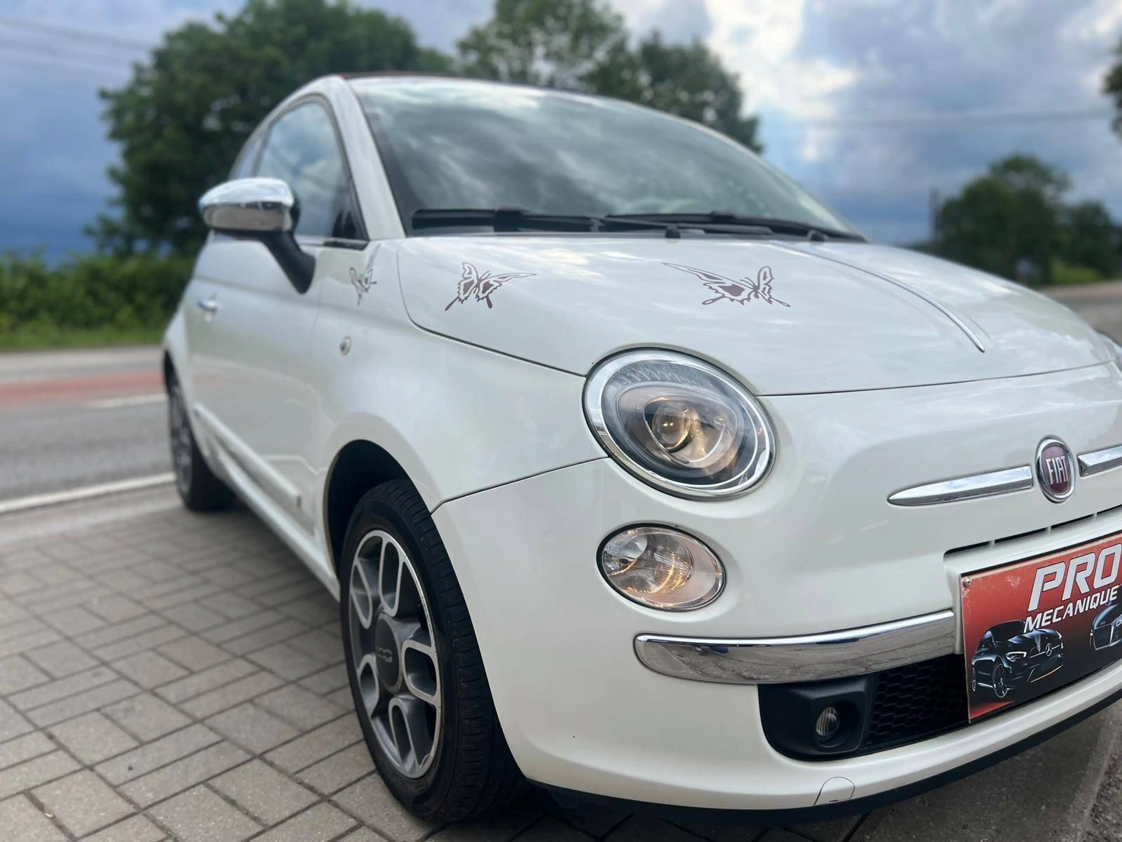 Fiat 500C 1.2i Lounge Stop*Cabriolet*1e Propriétaire*Carnet*Clim*Cuir*Ve*Re*Vc*ja*etc — photo 2
