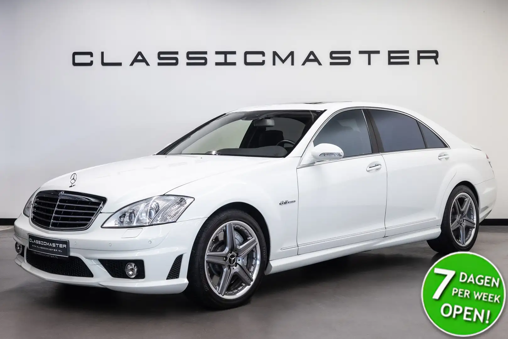 Mercedes-Benz S 63 AMG Lang Btw auto, Fiscale waarde € 12.000,- (€ 40.454 Bílá - 1