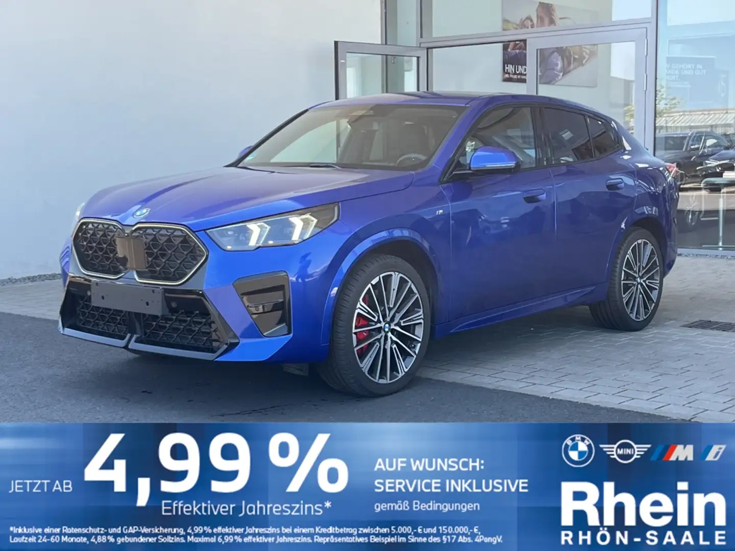 BMW X2 sDrive20i M Sportpaket HUD.LED.Park+.AHK.DAB Blau - 1