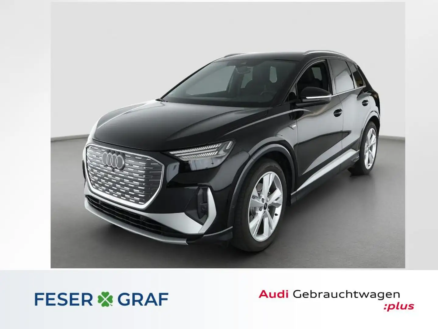 Audi Q4 e-tron S line 35 e-tron Navi Plus/ matrix LED/ virtual Co Schwarz - 1