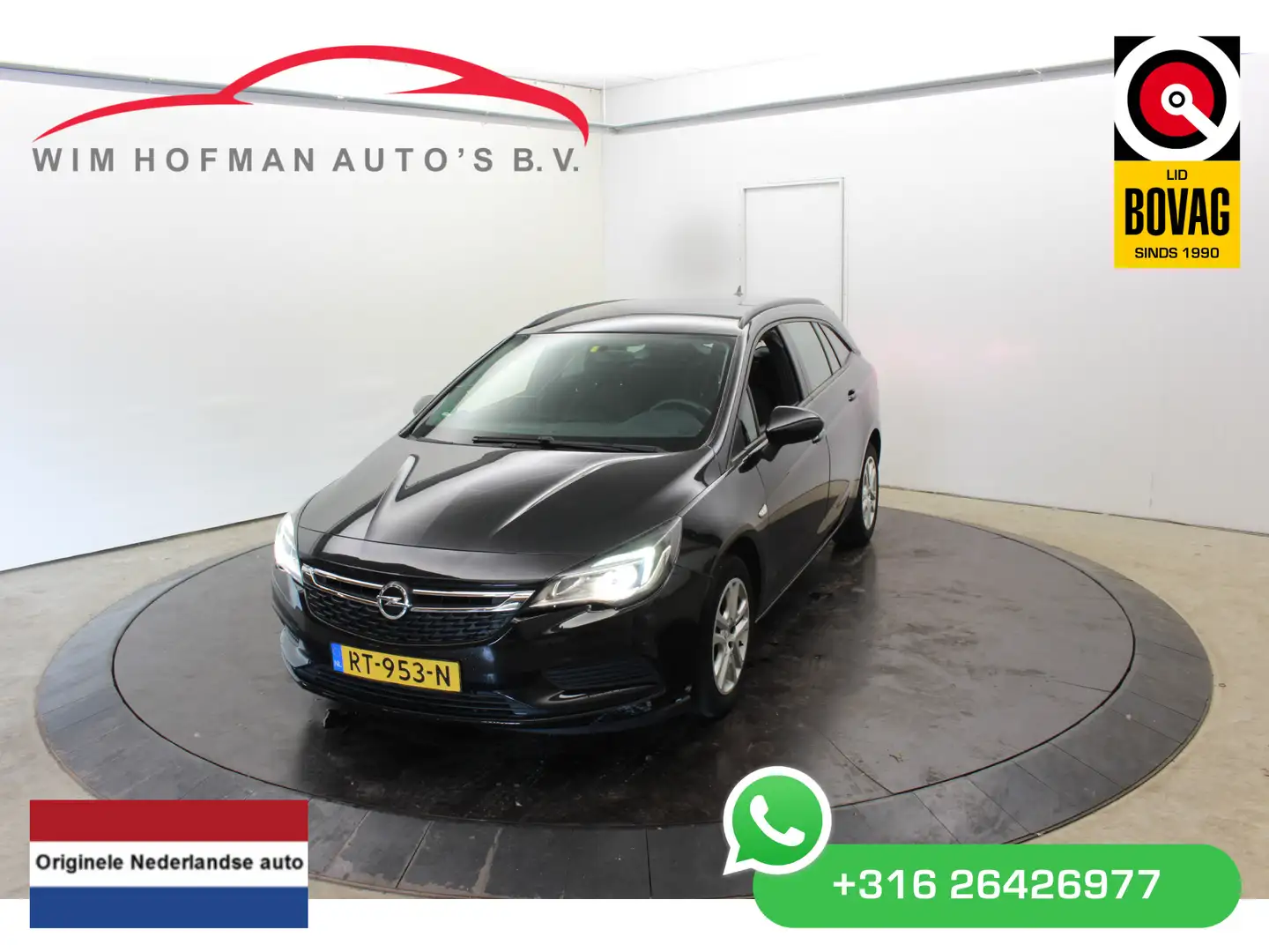 Opel Astra Sports Tourer 105PK APK 4-2026 Navi Airco NL Auto Nero - 1