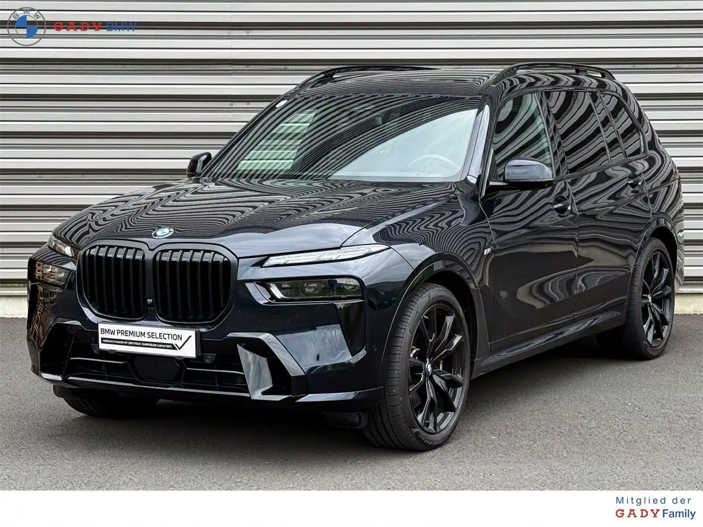 BMW X7 xDrive40d Czarny - 1
