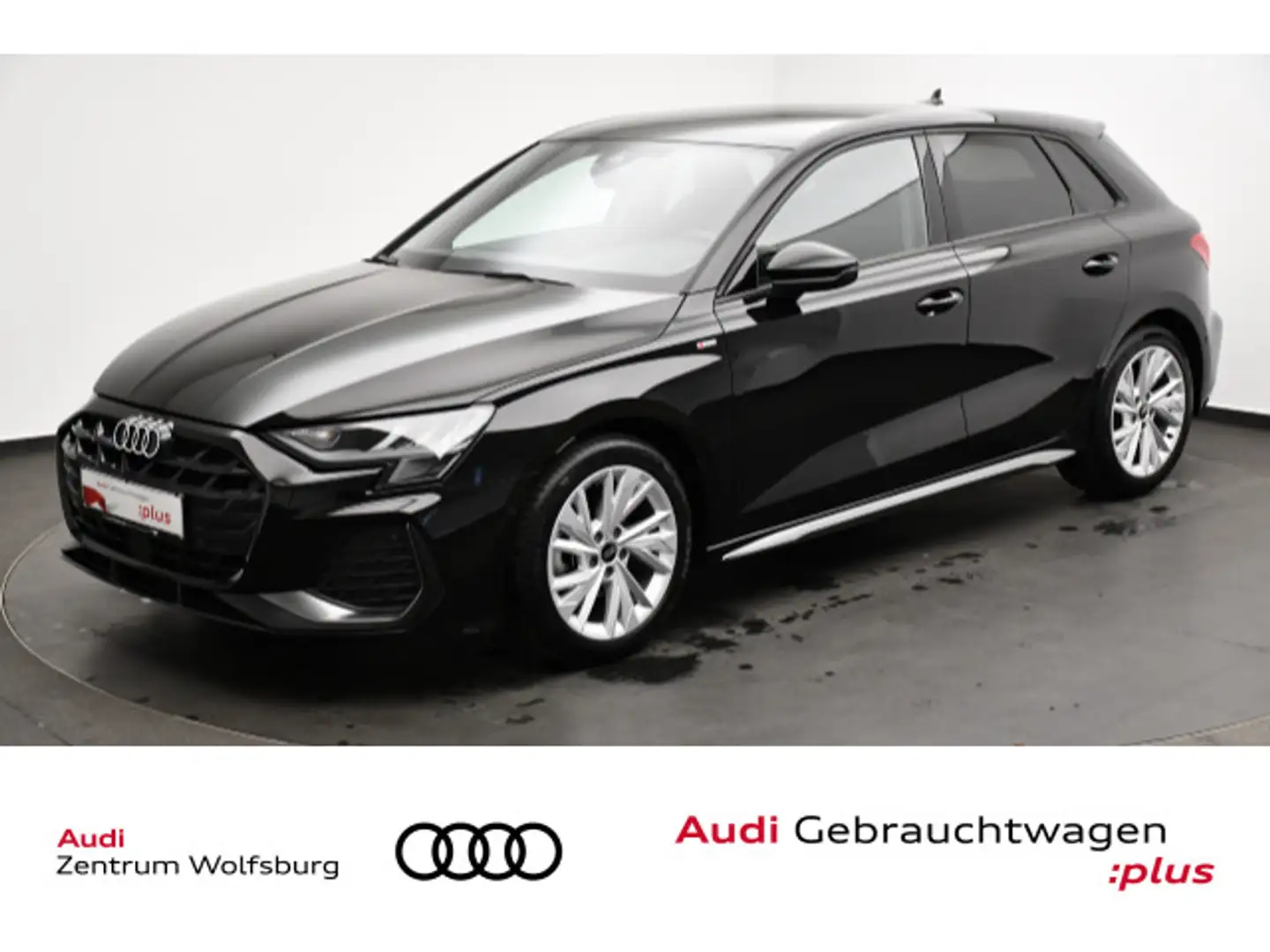 Audi A3 35 TDI S tronic S line el.SpoSi/Spo Schwarz - 1