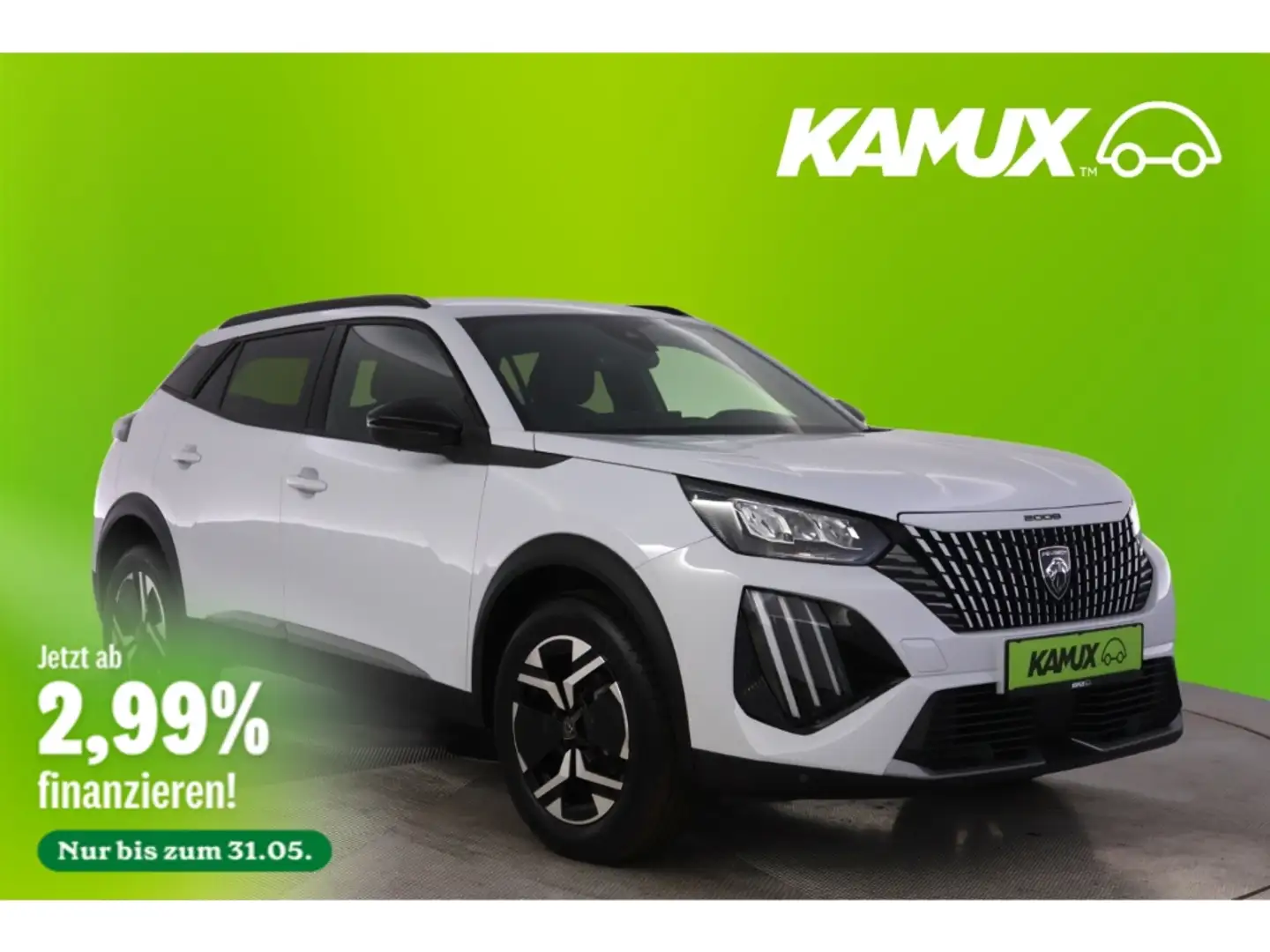 Peugeot 2008 1.2PureTech Allure+VIRTUAL+PDC+SHZ Blanc - 1