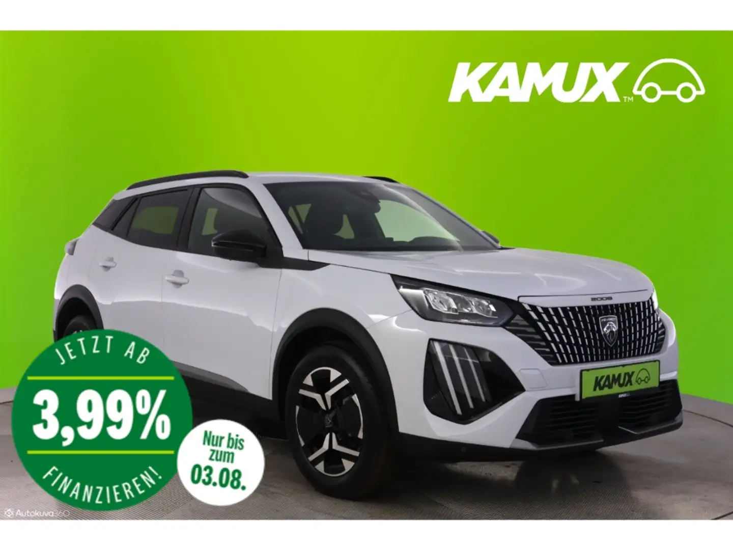 Peugeot 2008 1.2PureTech Allure+VIRTUAL+PDC+SHZ Blanco - 1