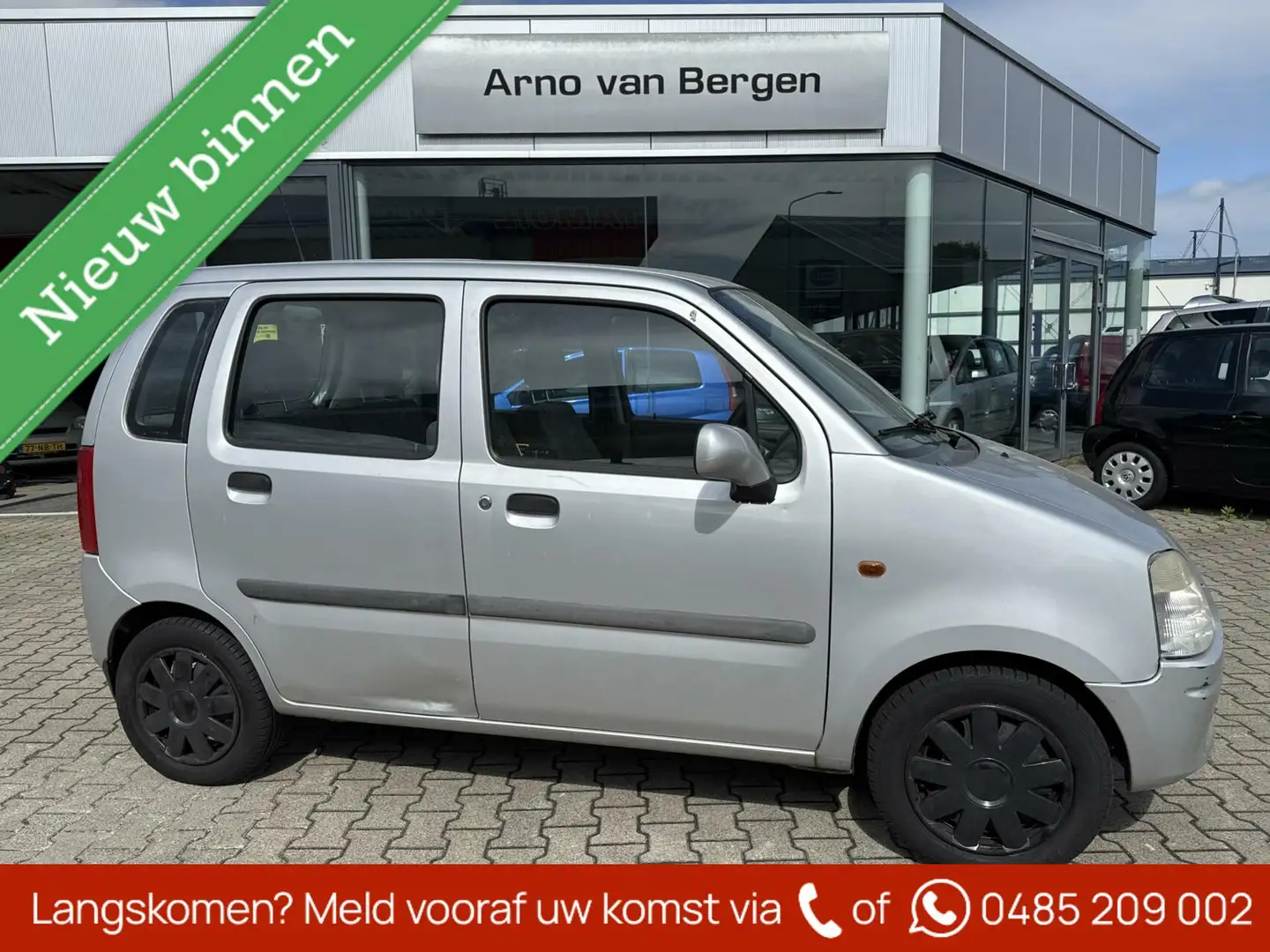 Opel Agila 1.2-16V Comfort, stuurbekrachtiging, trekhaak. Gris - 1