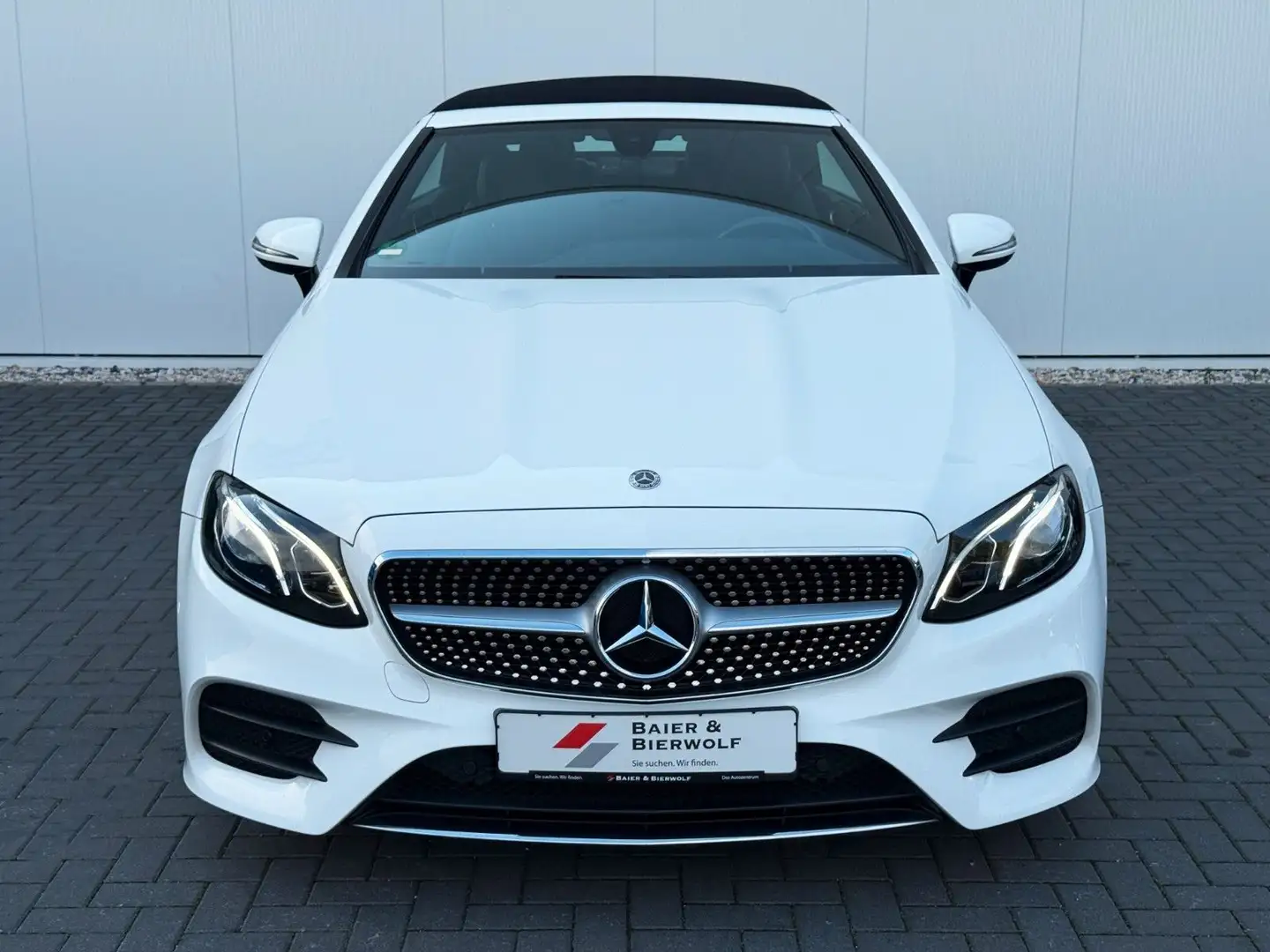 Mercedes-Benz E 350 d 4Matic Cabrio AMG-LINE BURMEISTER LED Blanc - 2