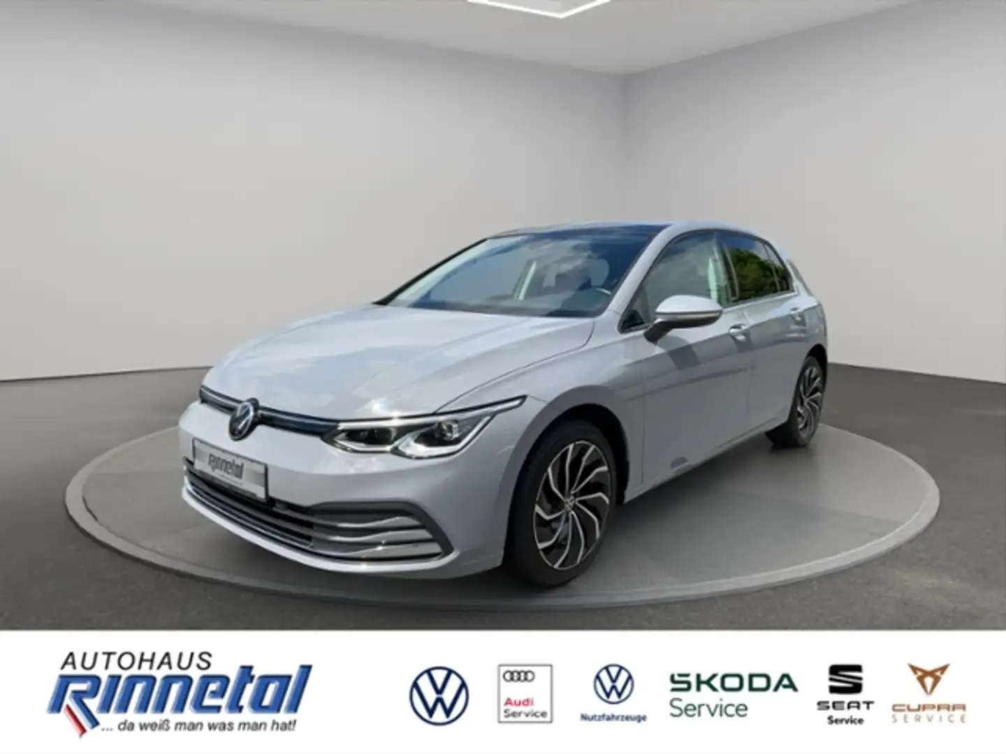 Volkswagen Golf VIII 2.0 TDI DSG Active PANO+NAVI+MATRIX LED+BEH Gris - 1
