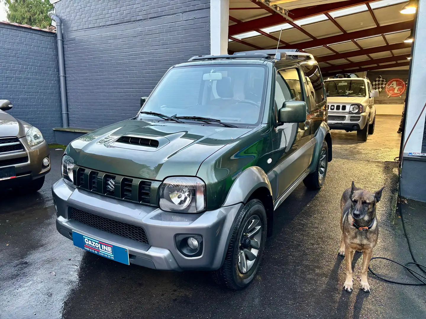 Suzuki Jimny * bva * toit pano * 44000 km car pass * poss util* Grün - 1