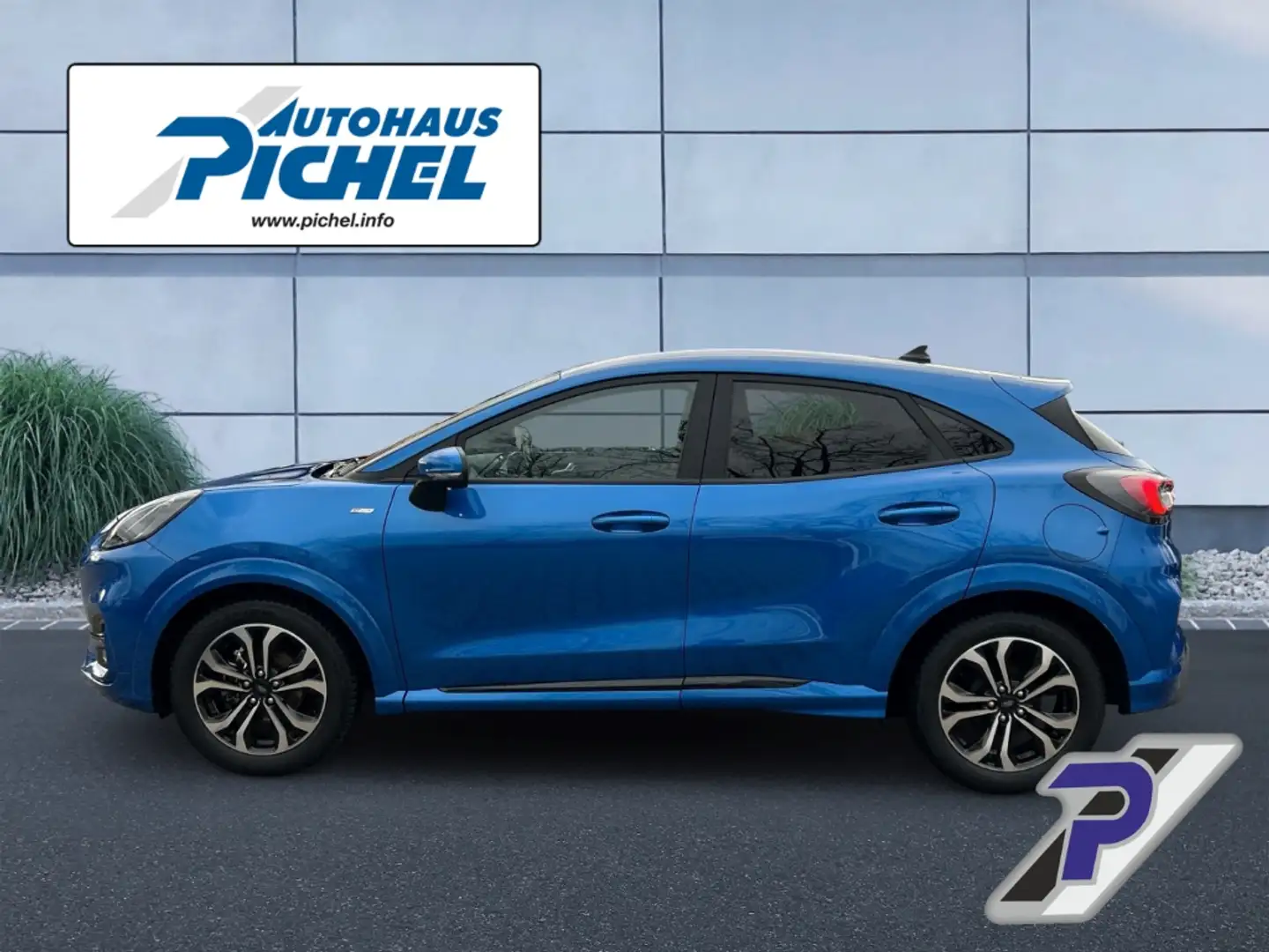 Ford Puma ST-Line  NAVI+WINTER-PAKET+LED+e-Call Modrá - 2