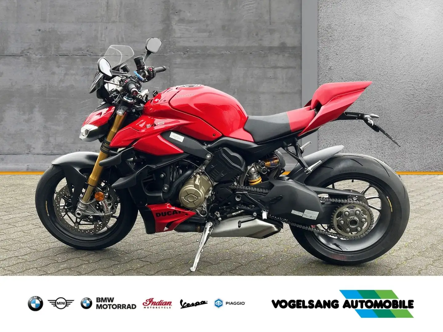 Ducati Streetfighter V4S, Rosso Red, TFT Display, Fahrm Červená - 2