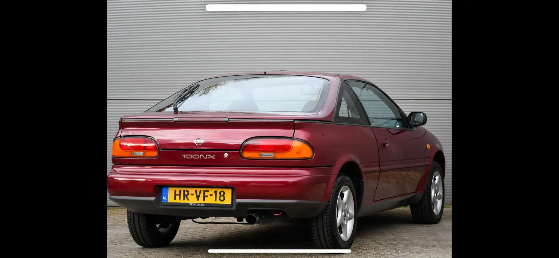 Nissan 100 NX automaat uniek 60.000 km - 2
