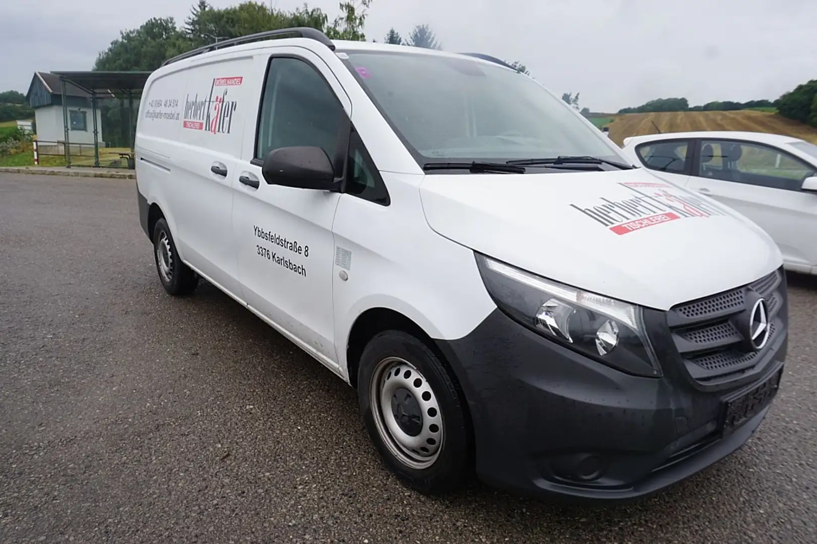 Mercedes-Benz Vito Vito Kasten 110 CDI FWD lang (EURO 6d-TEMP) Weiß - 2