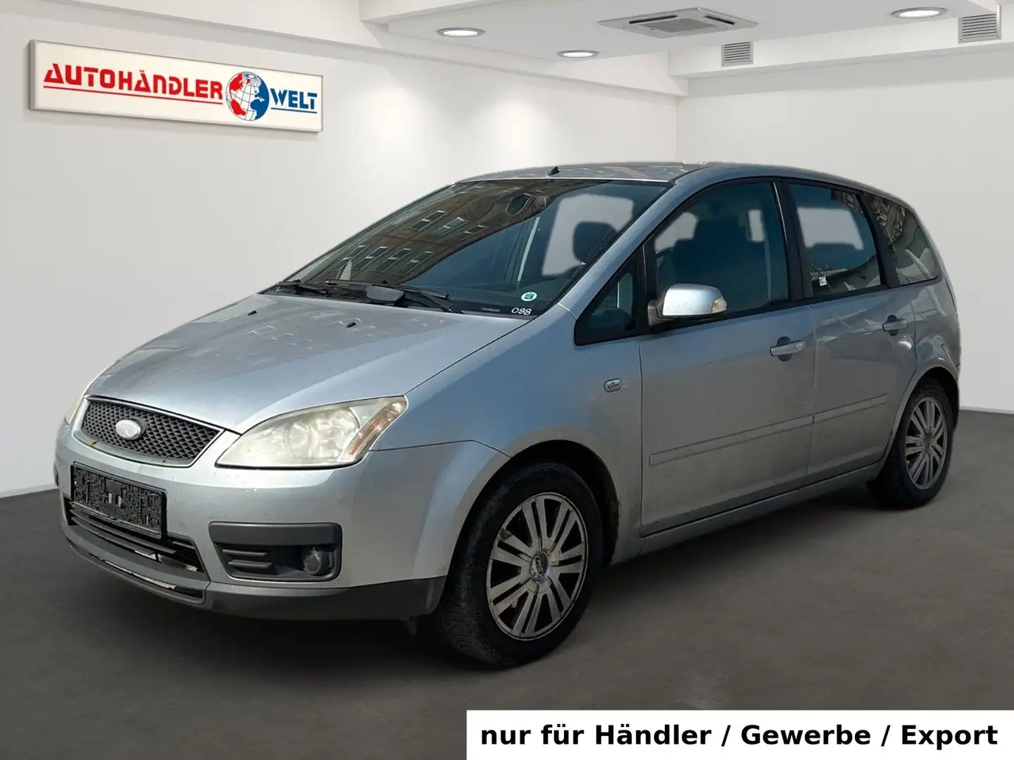 Ford Focus C-Max 1.8 Ghia Klimaautomatik AHK Argent - 1