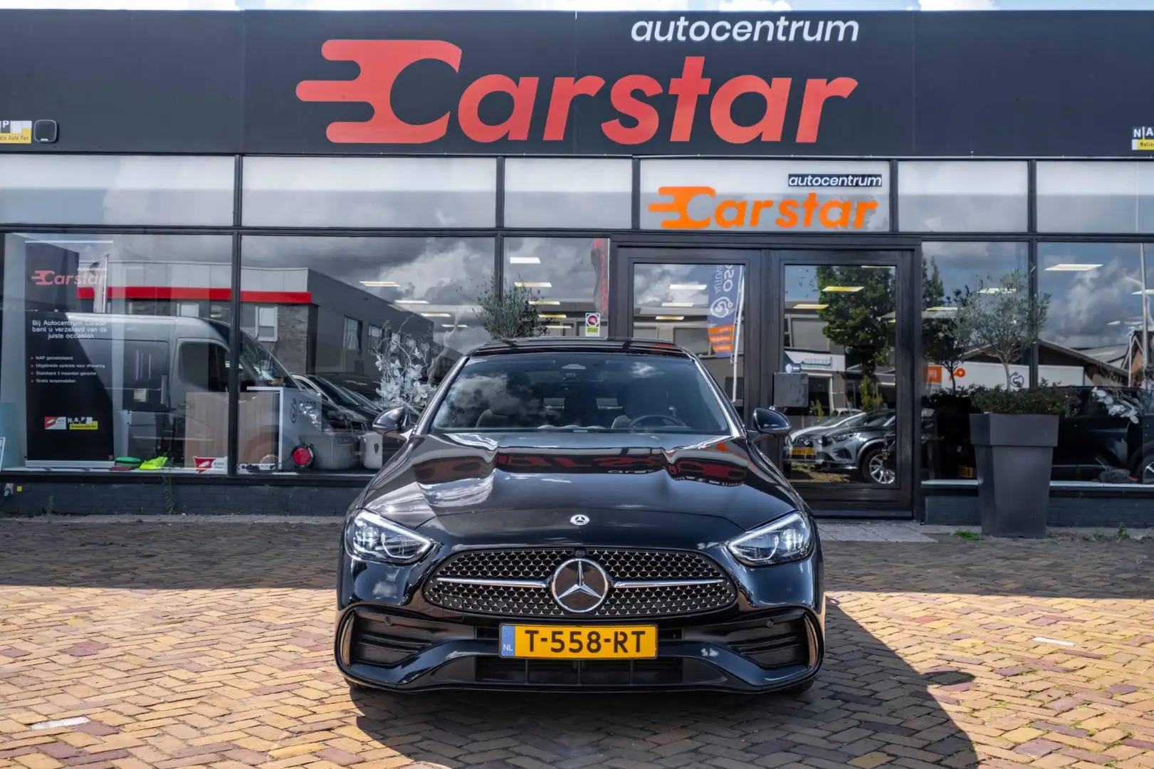 Mercedes-Benz C 200 AMG Line|PANO|CAM.|AMG PAKKET Negro - 2