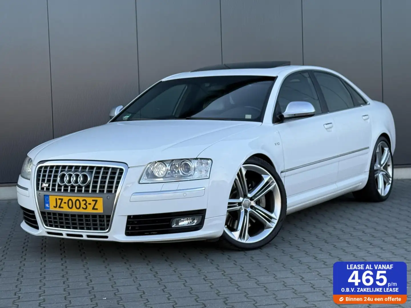 Audi S8 5.2 V10 Quattro B&O Audio - Schuifdak - Zeer Nette Blanc - 1