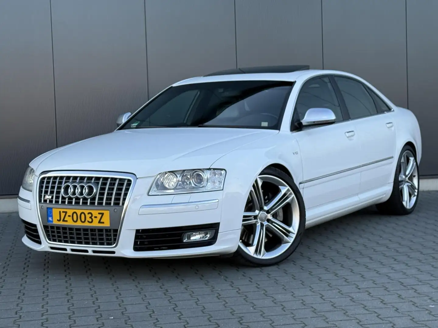 Audi S8 5.2 V10 Quattro B&O Audio - Schuifdak - Zeer Nette Weiß - 1