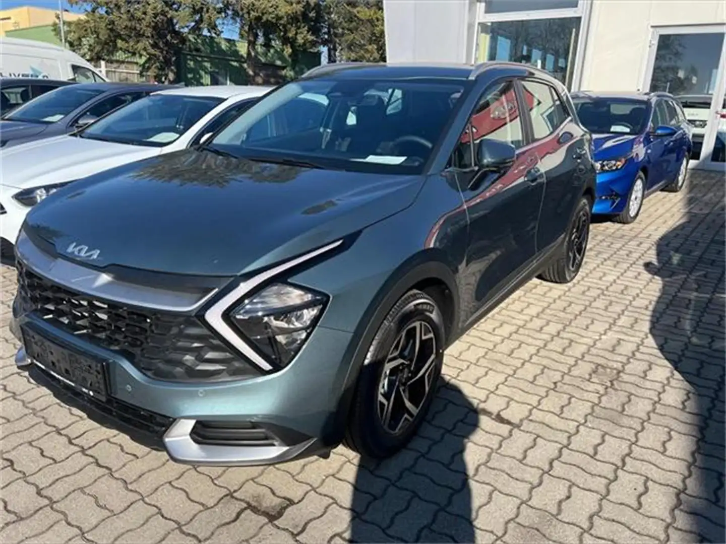 Kia Sportage 1,6 TGDI Silber Grün - 1