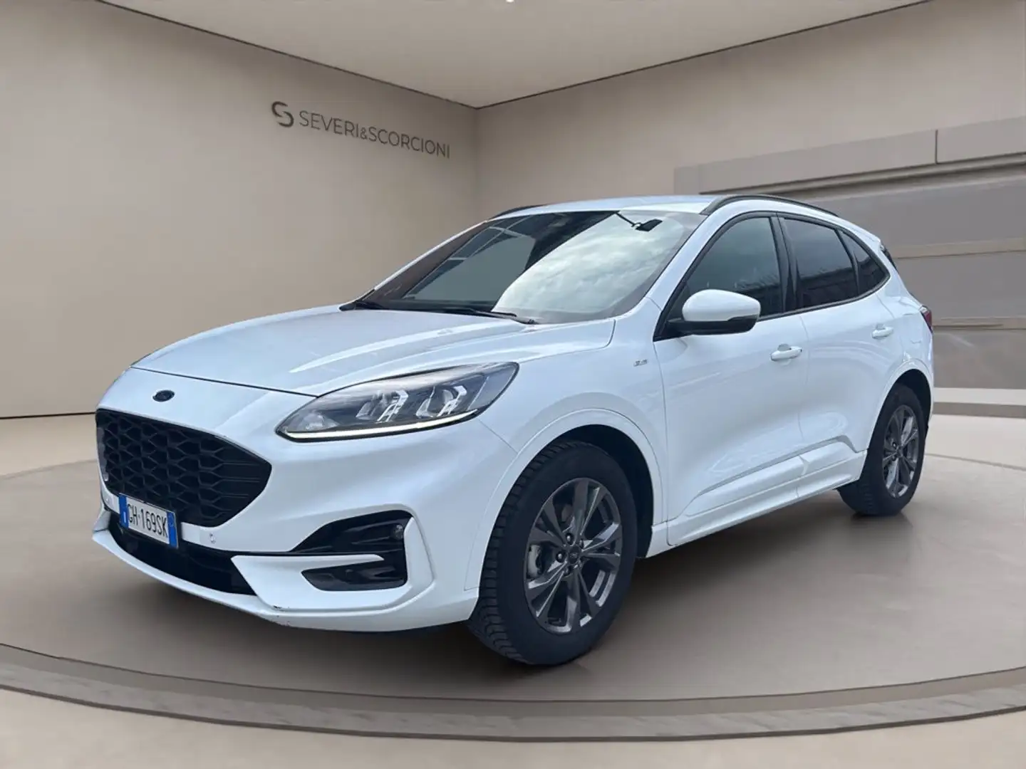 Ford Kuga 2.5 full hybrid st-line 2wd 190cv cvt Bianco - 1