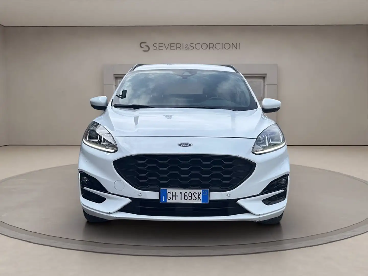 Ford Kuga 2.5 full hybrid st-line 2wd 190cv cvt Bianco - 2