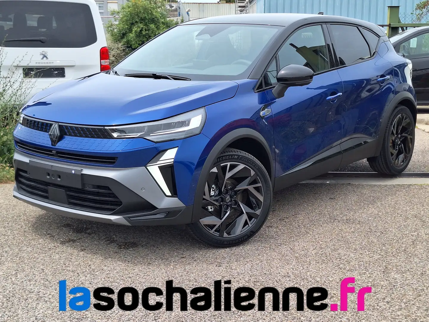 Renault Captur mild hybrid 160 EDC esprit Alpine + pack parking + pack hiver + roue de secours Bleu - 1