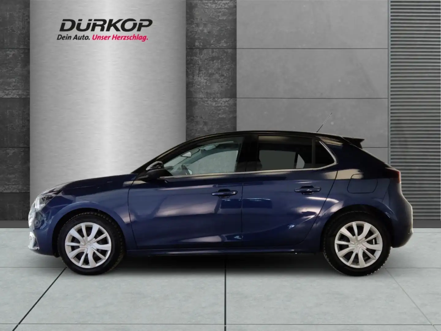 Opel Corsa 1.2T Elegance Navi Parklenkass. LenkradHZG SHZ Tot Blau - 2