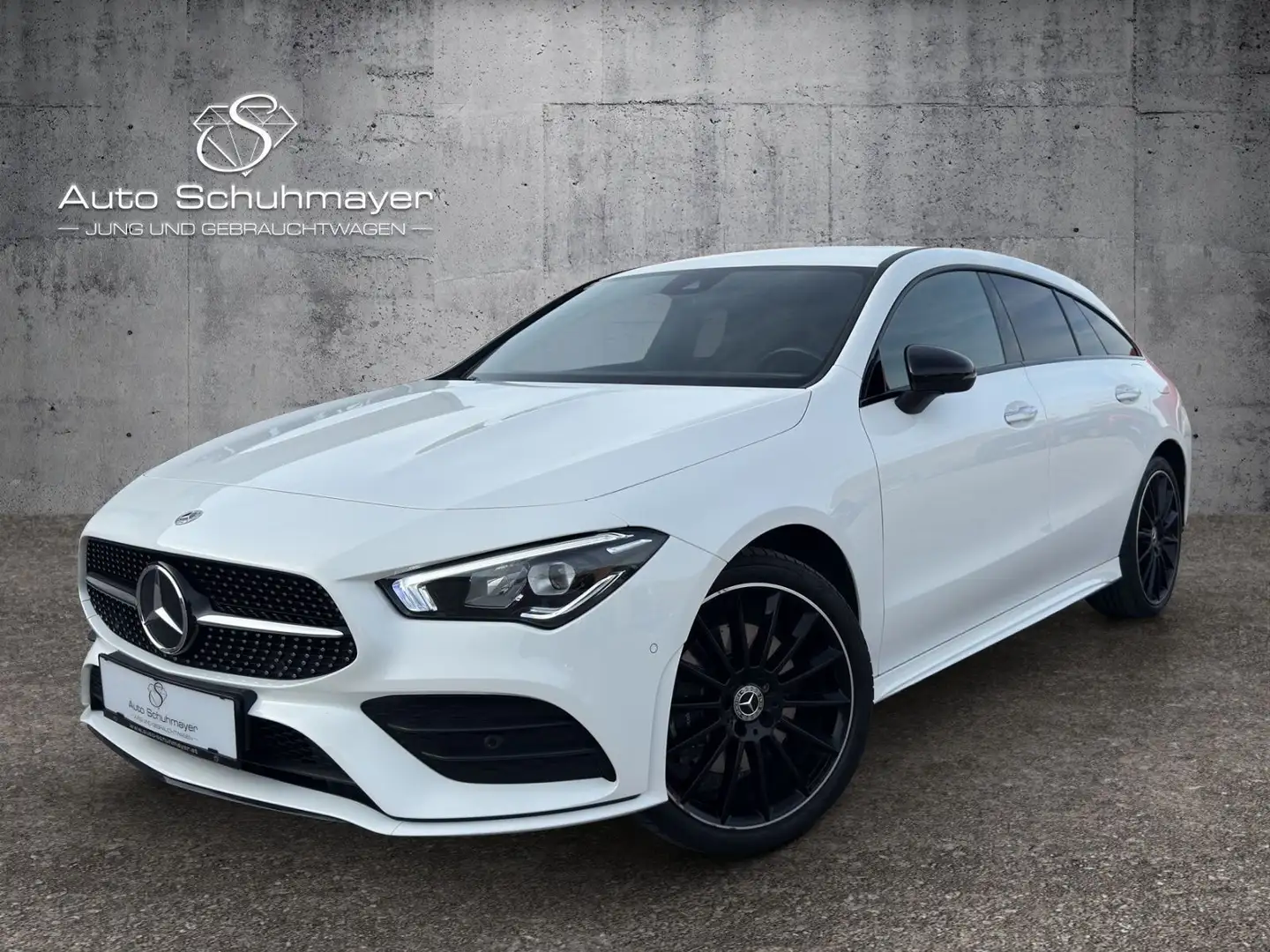 Mercedes-Benz CLA 250 e PHEV SB AMG-Line Aut. //Night-Paket,Garantie+++ Weiß - 1