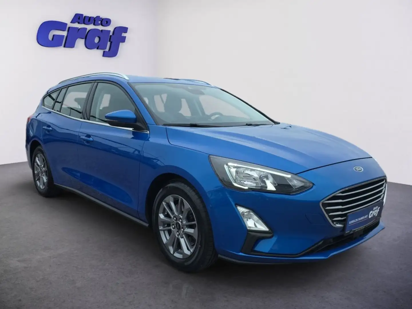 Ford Focus Traveller 1,0 EcoBoost Cool & Connect Blau - 2