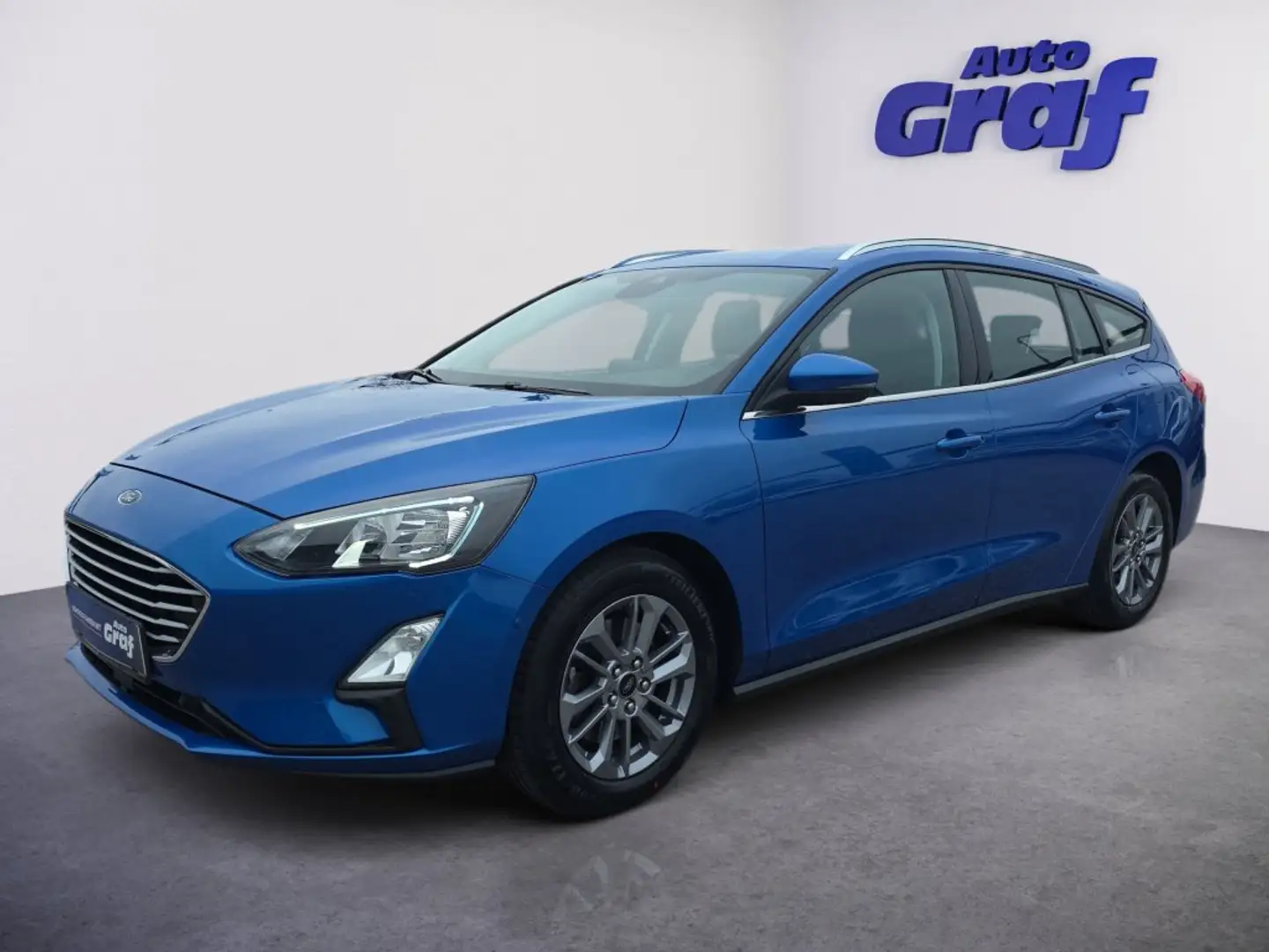 Ford Focus Traveller 1,0 EcoBoost Cool & Connect Blau - 1