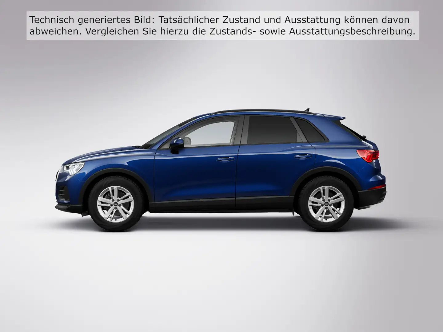 Audi Q3 35 TDI S-Tronic, Matrix, ACC, RFK, Navi Touch Blau - 2