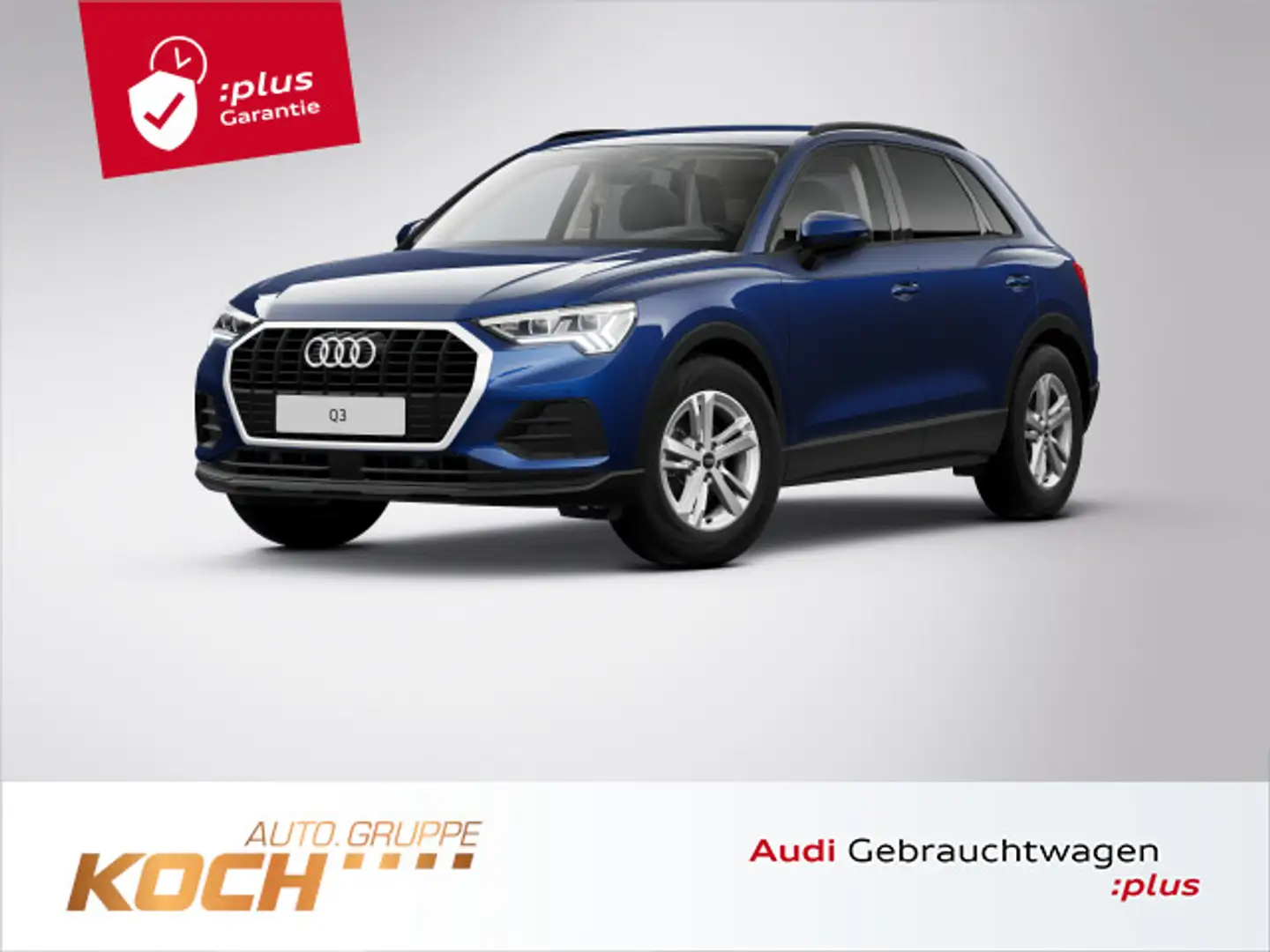 Audi Q3 35 TDI S-Tronic, Matrix, ACC, RFK, Navi Touch Blau - 1