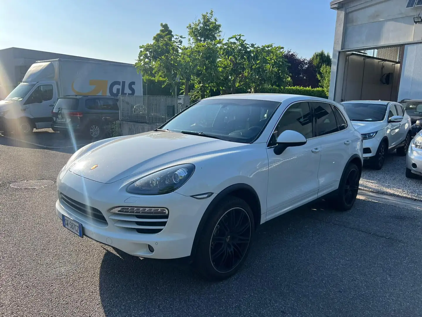 Porsche Cayenne 3.0 Diesel Blanc - 2