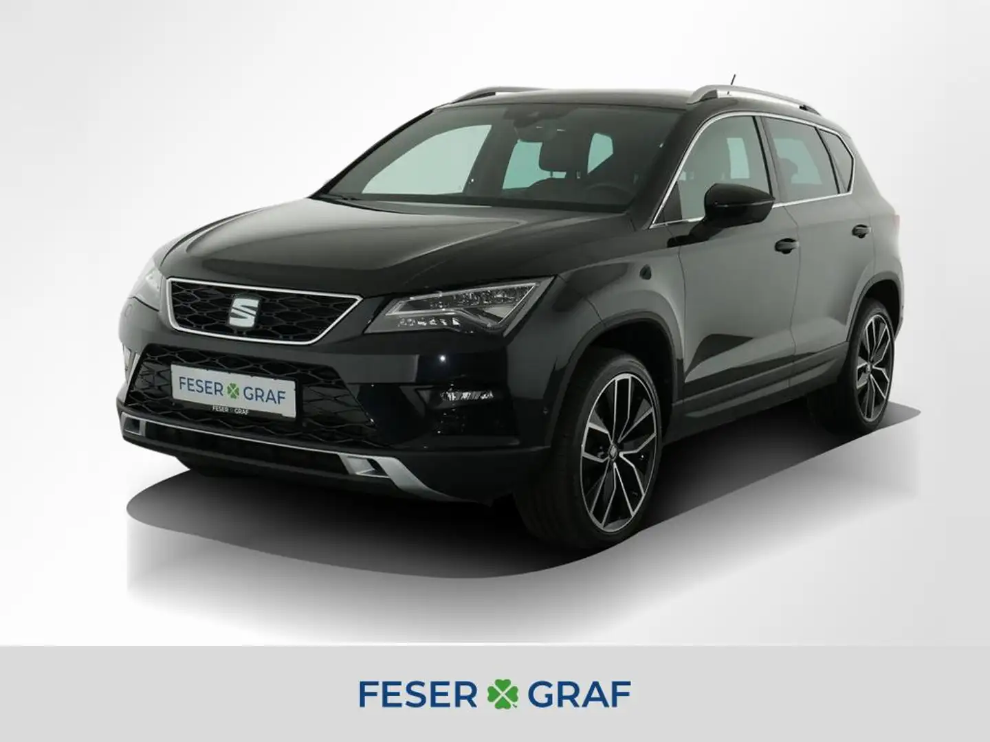 SEAT Ateca 1.4 TSI Xcellence DSG LED,Navi,Leder,PDC Noir - 1