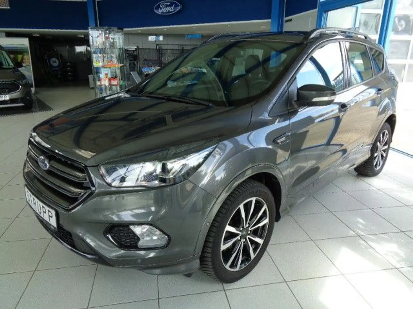 Ford Kuga 2,0 TDCi 4x4 ST-Line Autom/Navi/Leder/SHZ Grau - 1