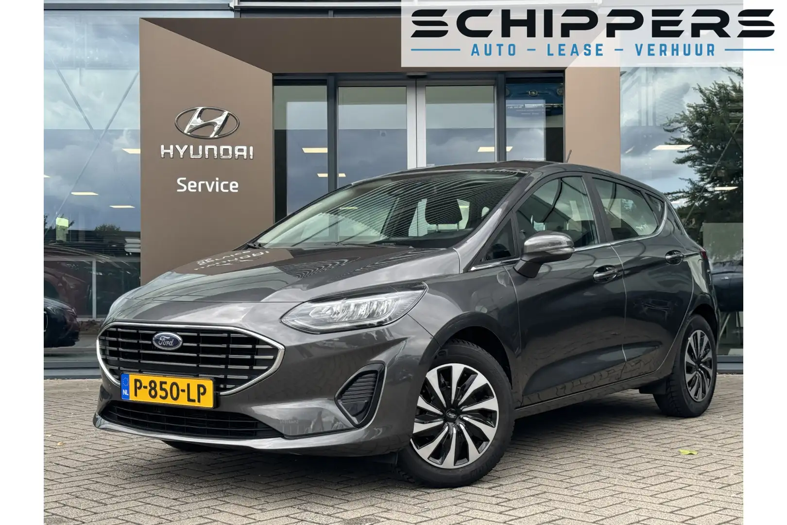 Ford Fiesta 1.0 EcoBoost Hybrid Titanium | Climate Control Grijs - 1