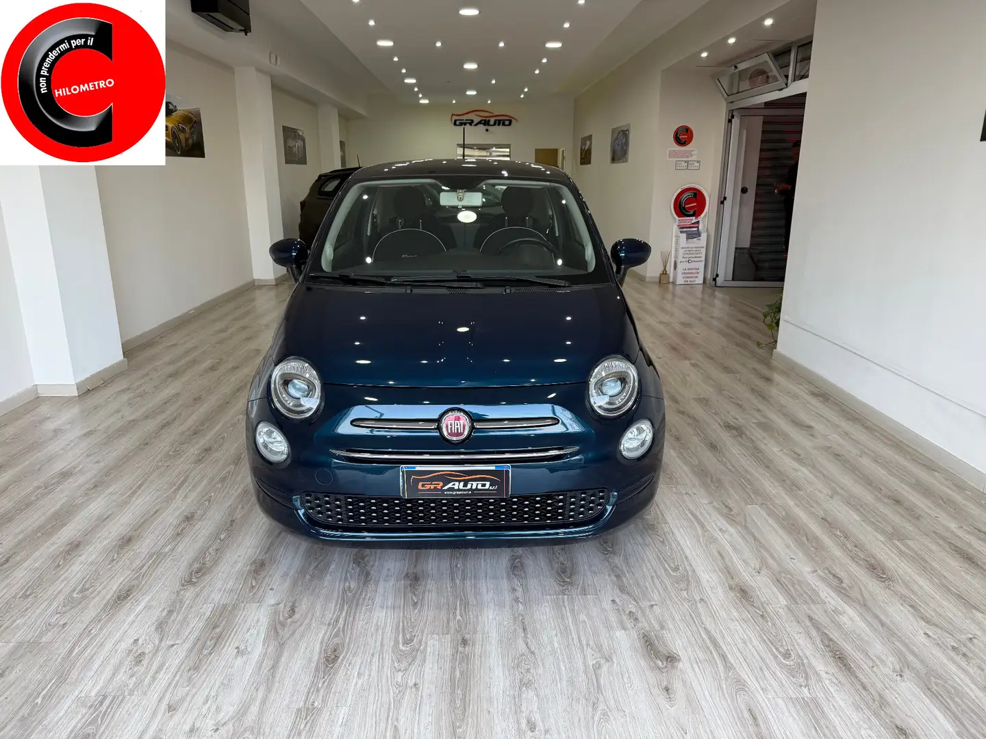 Fiat 500 1.2 Lounge Benzina & Gas Azul - 1