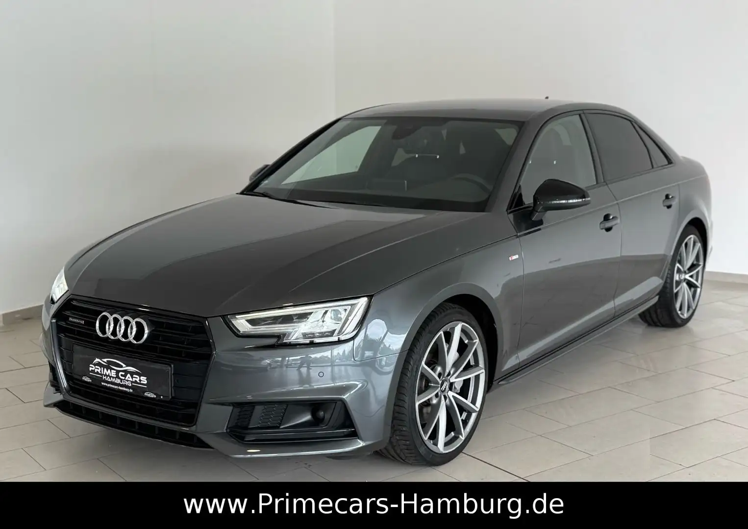Audi A4 2.0 TDI Quattro S-LINE|AHK|STANDHZG|ACC|KAMER Grigio - 1