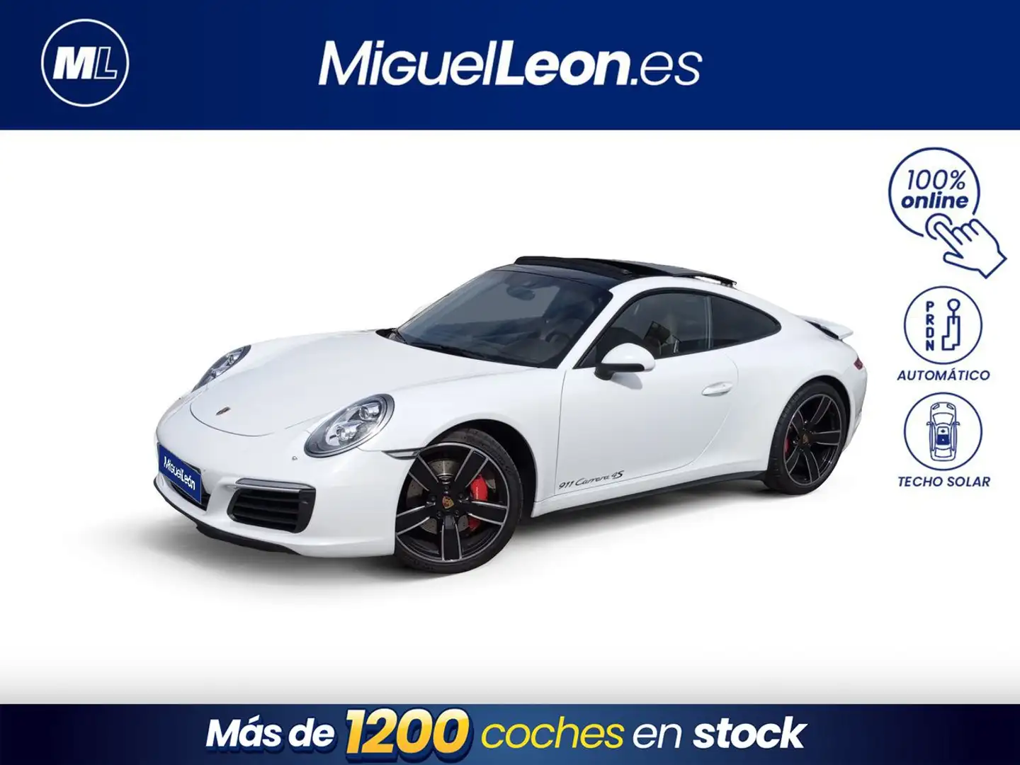 Porsche 911 Carrera 4S Blanco - 1