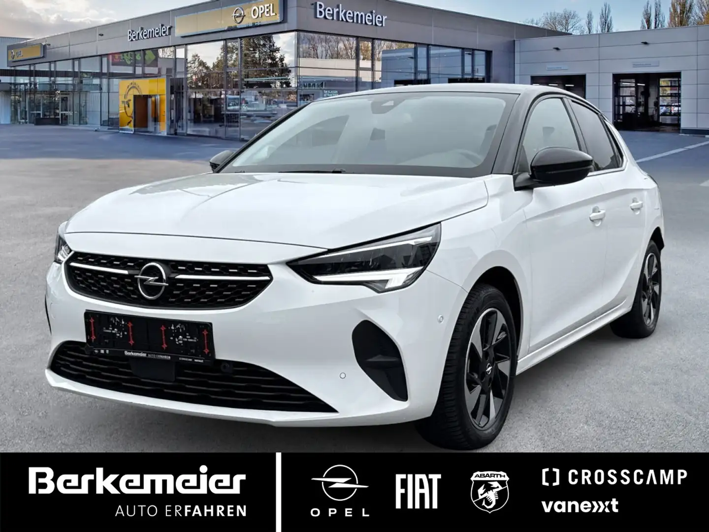 Opel Corsa F e Elegance *11kw/Kamera/GJR* Blanc - 1