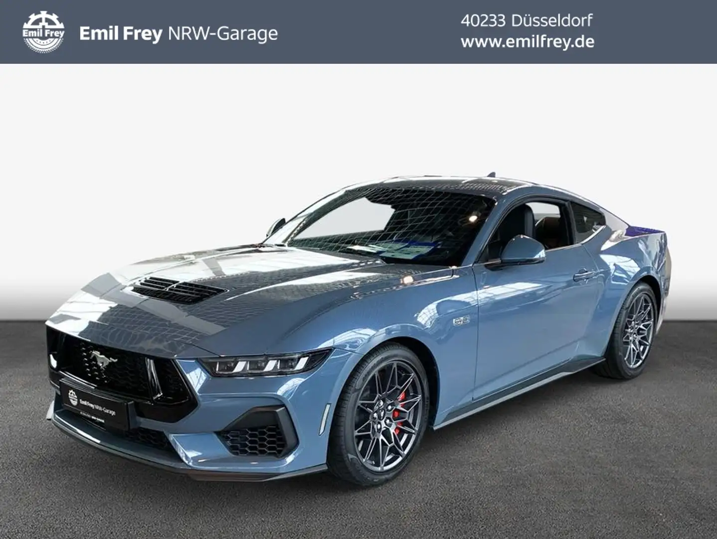 Ford Mustang Fastback 5.0 Ti-VCT V8 Aut. GT 328 kW, 2-t Blau - 1