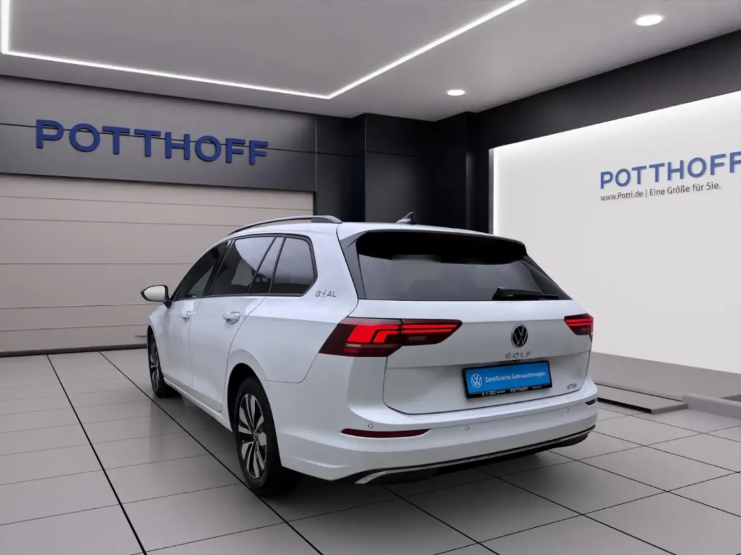 Volkswagen Golf Variant 1.5 eTSI DSG GOAL AHK NAVI KAMERA LED Weiß - 2