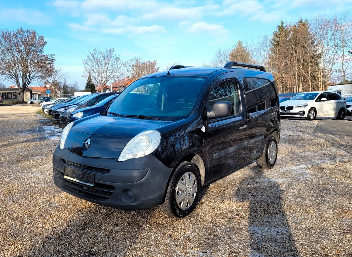 Renault Kangoo Rapid Extra LKW*1.6*SZH*Klima*SR+WR*TÜV* Schwarz - 1