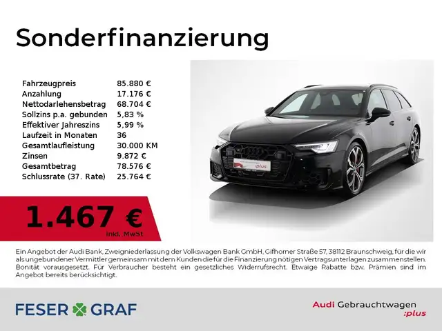 Audi S6 Avant 3.0 TDI quattro S tronic Matrix / AHK / PANO
