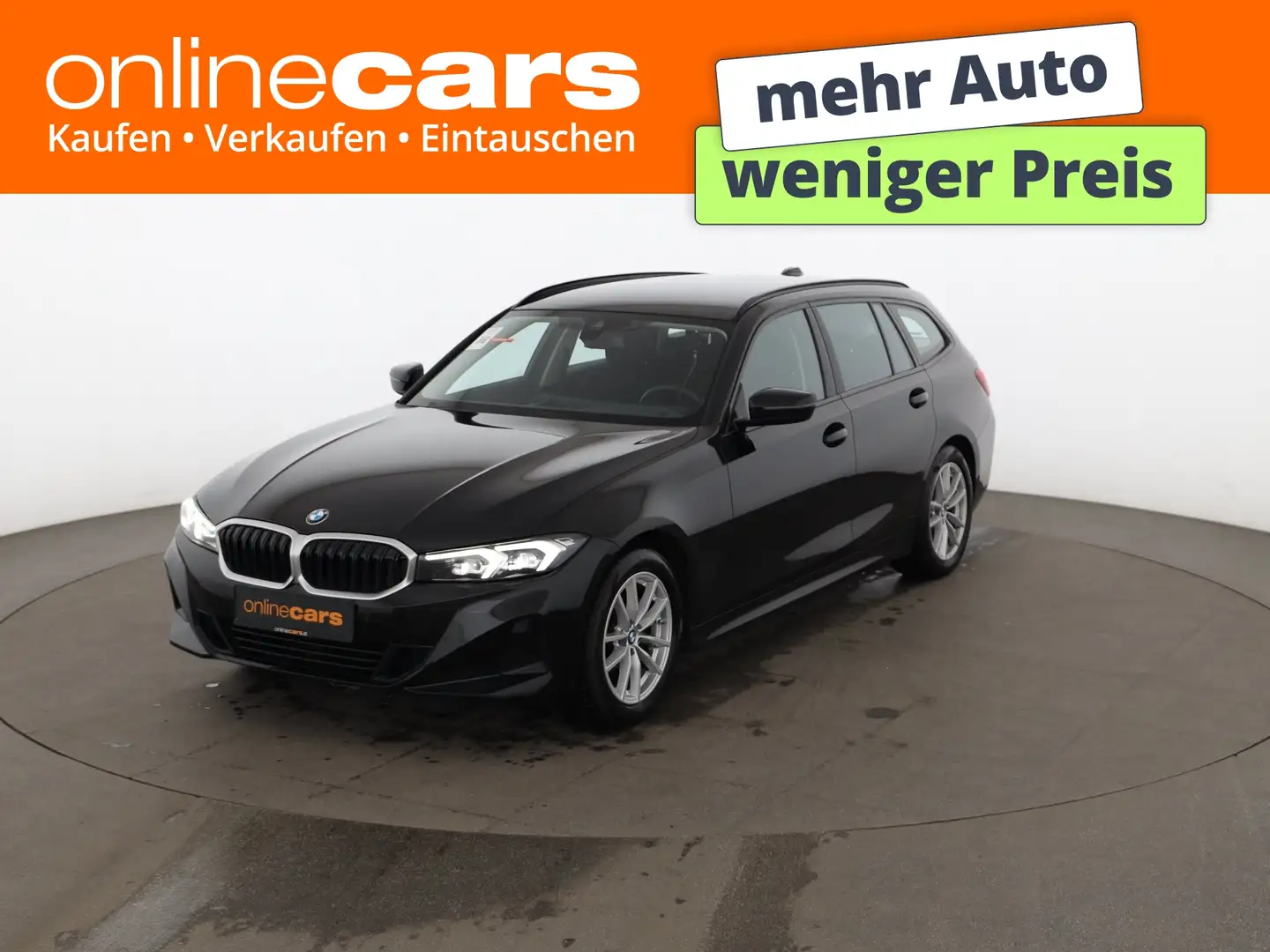 BMW 318 d Touring Aut LED NAVI SITZHZG ASSIST TEMPOMAT Schwarz - 1