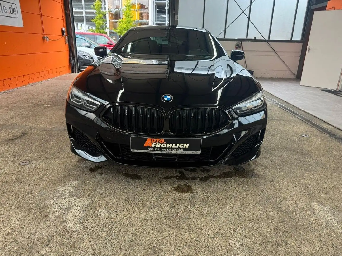 BMW 840 d Gran Coupe xDrive M Sport Pano Kamera H&K Schwarz - 2