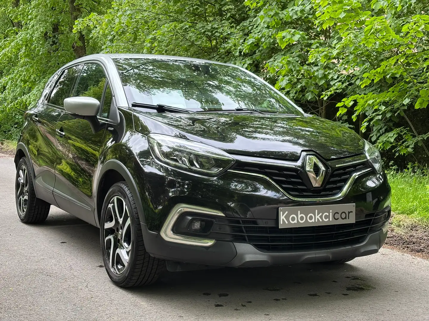 Renault Captur 1.2i 118cv/ATTELAGE/CAM.REC/GPS/A.C/GARANTIE 1 AN Schwarz - 1