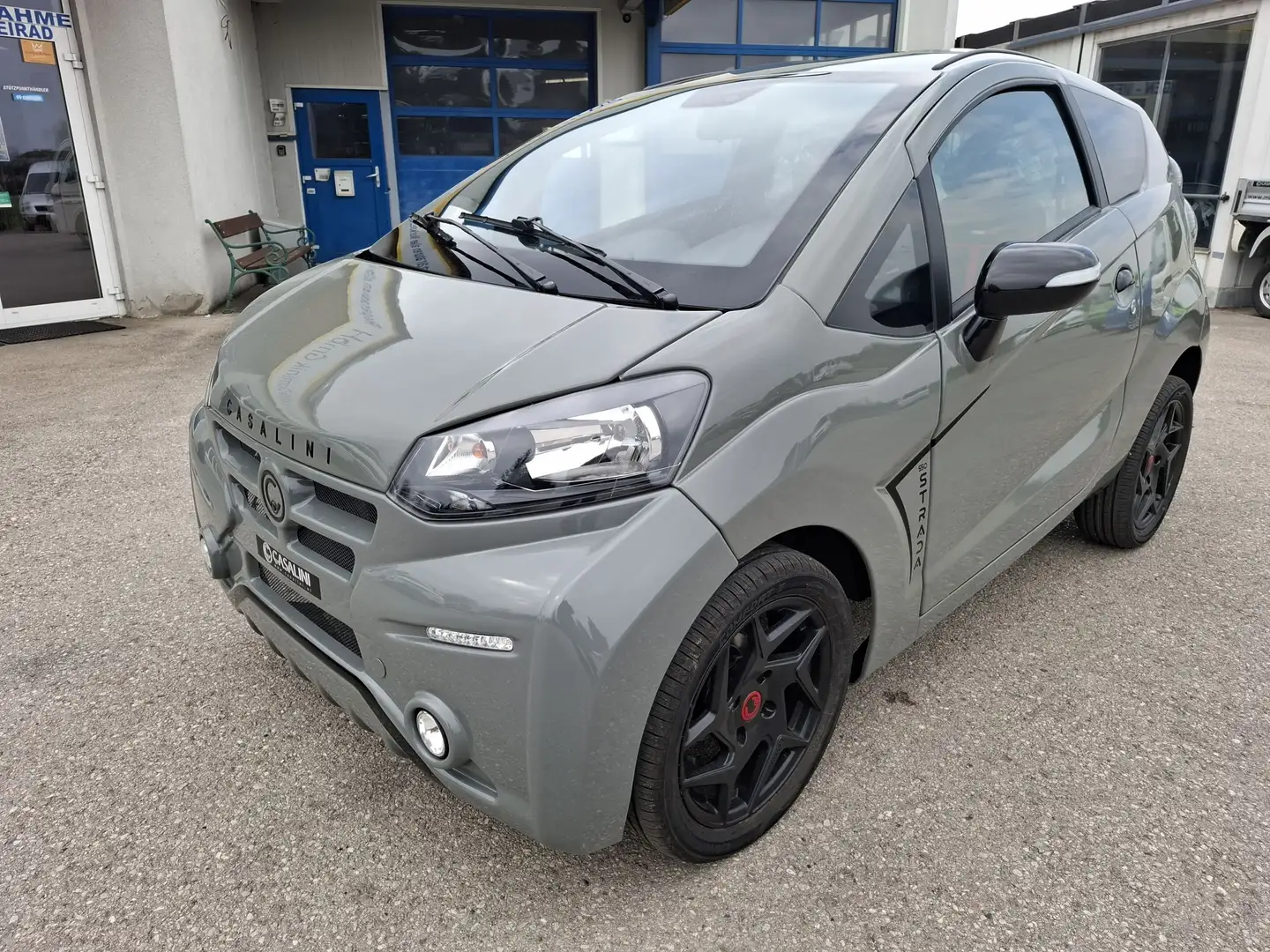 Casalini M20 550 STRADA SERVOLENKUNG auch 2025 2 Zylinder Motor Szary - 2
