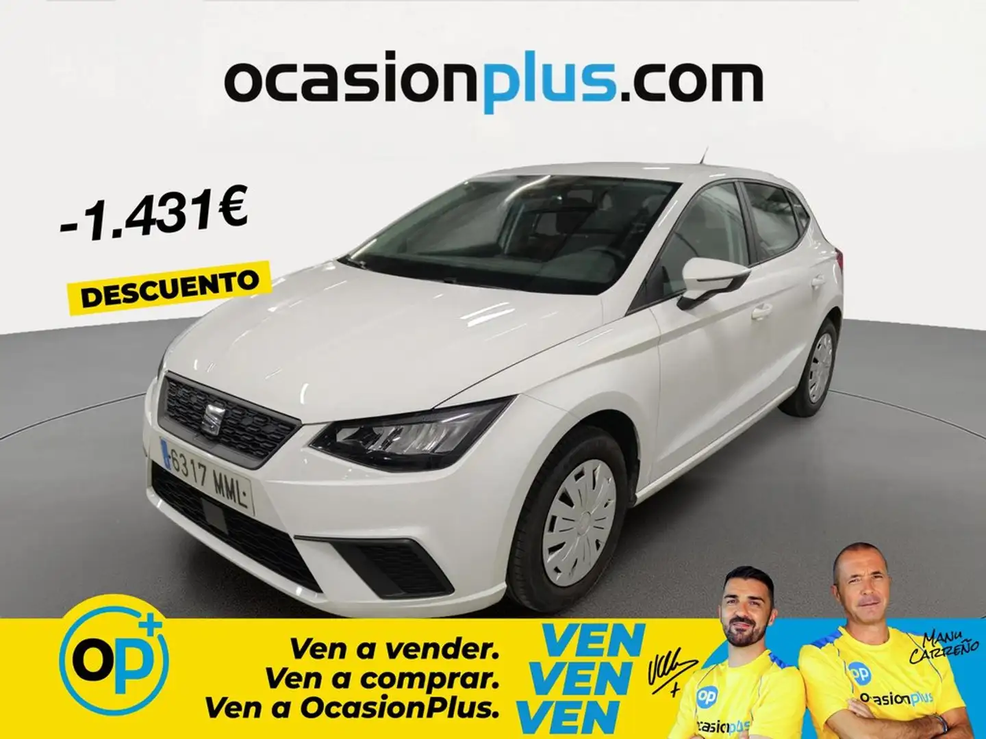 SEAT Ibiza 1.0 MPI Evo S&S Reference XM 80 Blanco - 1